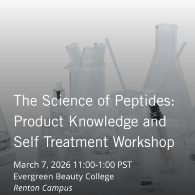 The Science of Peptides: Product Knowledge and Self Treatment Workshop