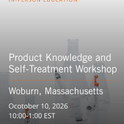Product Knowledge and Self Treatment Workshop - Woburn