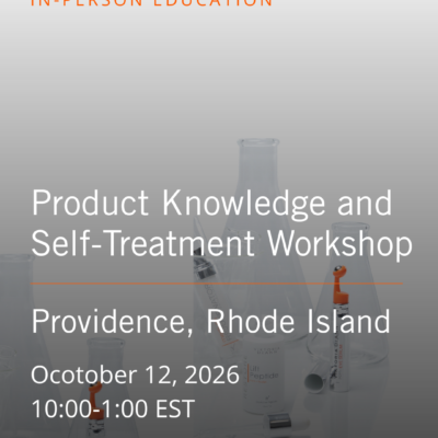 Product Knowledge and Self Treatment Workshop - Providence
