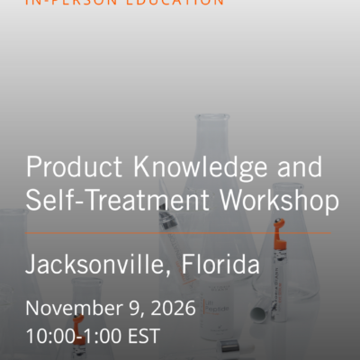Product Knowledge and Self Treatment Workshop - Jacksonville